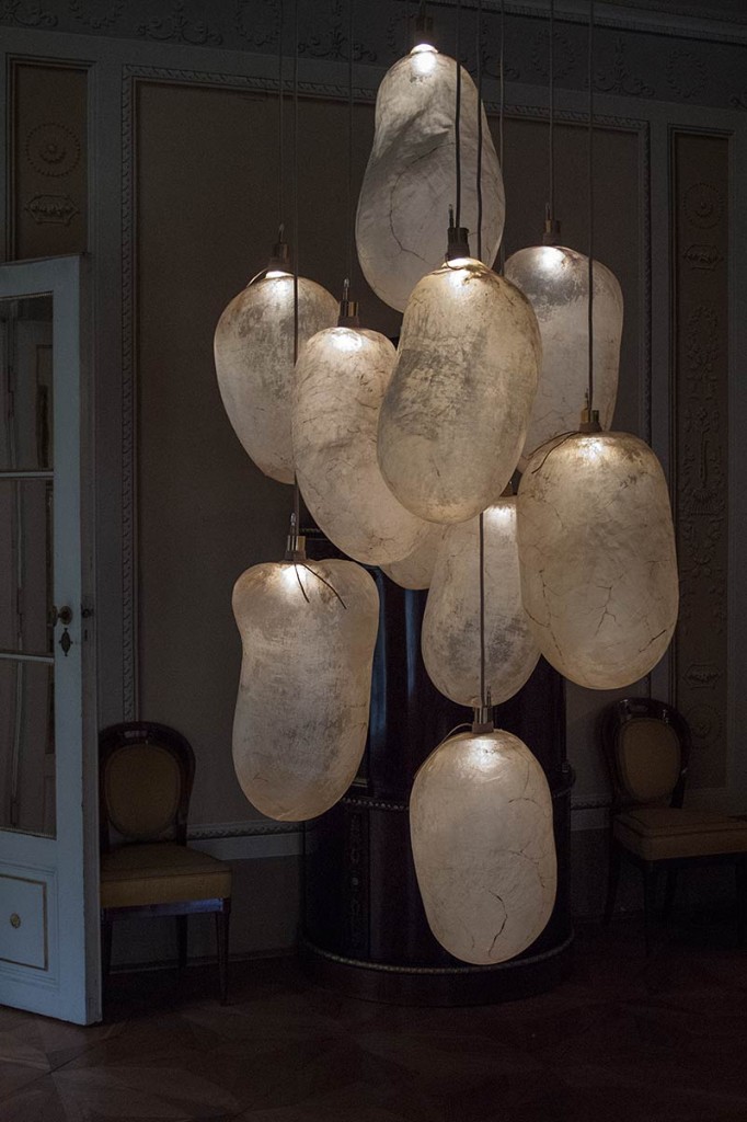 Arbeit von Studio Formafantasma im Geymüllerschlössel, Wien. Arbeit von Studio Formafantasma im Geymüllerschlössel, Wien.